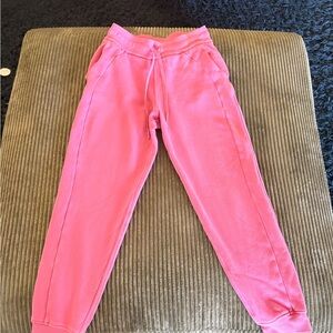 Lululemon Athletica Vibrant Pink Track Pants